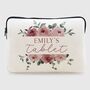 Personalised Floral Laptop Sleeve, thumbnail 2 of 4