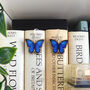 Blue Morpho Butterfly Wooden Earrings, thumbnail 5 of 10