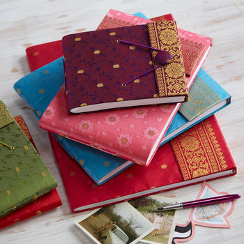 Handmade Sari Photo Albums, 3 of 12