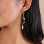 Dangle Long Hooks Earrings, thumbnail 1 of 3