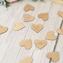 Botanical Wreath Wedding Drop Frame Guest Book Alternative, thumbnail 4 of 4