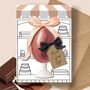 Pack Of Six Chocolate Scented Easter Cards, thumbnail 11 of 12