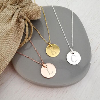 Sterling Silver Engraved Rainbow Necklace, 2 of 5