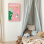 Babar Pink Nursery Art Print, thumbnail 3 of 3