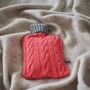 Cashmere Blend Hot Water Bottle Covers, thumbnail 3 of 12