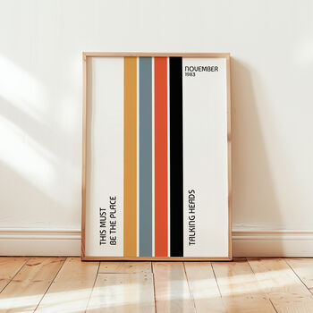 This Must Be The Place Retro Giclée Art Print, 3 of 4
