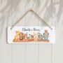 Personalised Toy Shelf Door Sign, Nursery Room Decor, thumbnail 1 of 2