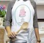 Personalised Pastel Retro Cake Apron, thumbnail 1 of 3