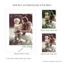 Personalised Memories Father's Day Print, thumbnail 3 of 5