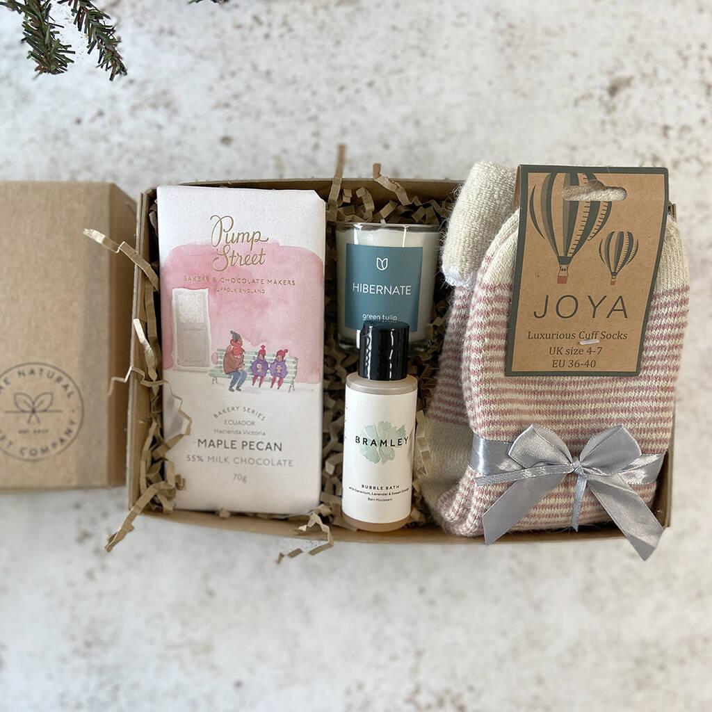 Cosy Night Natural Gift Set By Green Tulip | notonthehighstreet.com