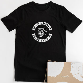 'Life Is A Journey' T Shirt For Bikers, 2 of 6