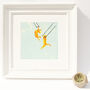 Room To Swing A Cat Screen Print Trapeze, thumbnail 1 of 3