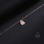 Cute Little Ghost Pendant Necklace In Sterling Silver, thumbnail 2 of 11