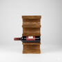Wooden Wall Mounted Wine Rack And Wine Bottle Holder, thumbnail 5 of 5