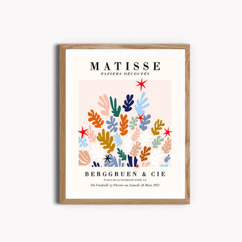 Matisse Colour Leaf Exhibition Print, 2 of 3