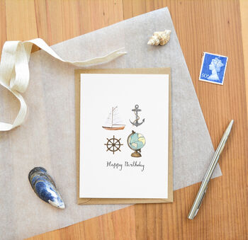 Personalised Sailing Greetings Card, 3 of 5