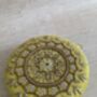 Yellow Circular Handcrafted Clutch Bag, thumbnail 4 of 6