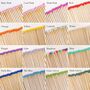 Stripy Match Stick Holders Choose Your Colours, thumbnail 6 of 6