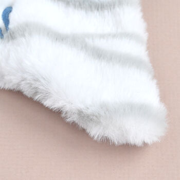 Personalised Zebra Baby Comforter, 6 of 8