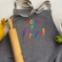 Personalised Pure Cotton Apron, Tea Towel, thumbnail 2 of 9