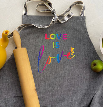 Personalised Pure Cotton Apron, Tea Towel, 2 of 9