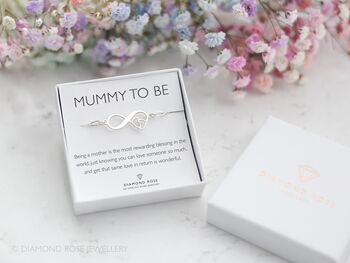 Baby Shower Gift, Mum To Be Gift, Baby Feet Bracelet, 9 of 11
