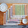 Recycled Newspaper Woven Placemat, thumbnail 2 of 8