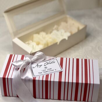 Christmas Snowflake Candles Gift Box Set, 3 of 9