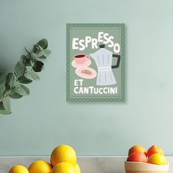 Espresso And Cantuccini Framed Print, 4 of 6