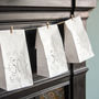 Four White Paper Lantern Bags 50th Birthday Farolitos, thumbnail 5 of 6