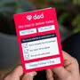 Delivery Themed Father's Day Card, thumbnail 3 of 5