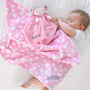 Personalised Baby Blanket And Dolly Comforter Gift Set, thumbnail 1 of 8