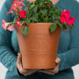 Anniversary Personalised Flower Pot, thumbnail 1 of 5