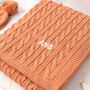 Personalised Fudge Luxury Cotton Baby Blanket, thumbnail 12 of 12