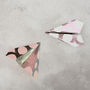 Foiled Paper Plane, Anniversary Card, thumbnail 9 of 9