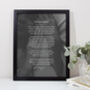 Personalised Use Your Own Photo And Words Art Print, thumbnail 9 of 10