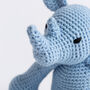 Rachel The Rhino Easy Crochet Kit, thumbnail 2 of 7