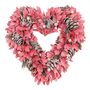 Personalised Rose Quartz Heart Wreath, thumbnail 2 of 6
