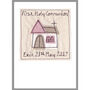 Personalised Girls Christening Card, thumbnail 3 of 12