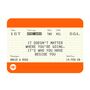 Personalised Train Ticket Valentine's Card, thumbnail 3 of 3