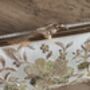 Florentine Embroidered Bird Clasp Clutch, thumbnail 6 of 9