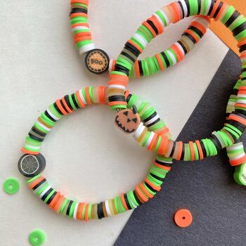 Halloween Disc Bead Bracelet, 2 of 8