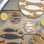 Cork Placemats And Coasters | Fish, thumbnail 10 of 12