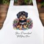 Personalised Jackapoo In Christmas Lights, thumbnail 5 of 10