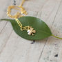 Four Leaf Clover Necklace, thumbnail 3 of 5
