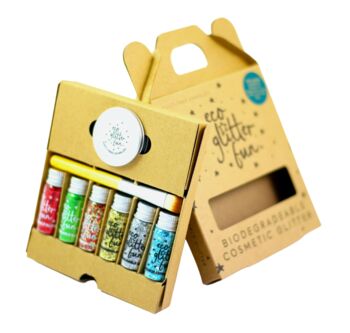 Christmas Eco Glitter Boxed Kit, 2 of 4