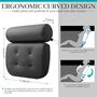 Bath Pillow Cushion Soft Bathtub Pillow Head And Neck, thumbnail 8 of 9