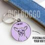 Chihuahua Outline ID Tag, thumbnail 2 of 4