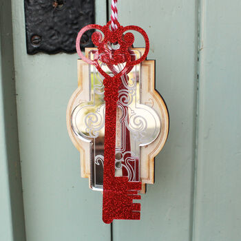Personalised Magic Santa Key And Lock, 5 of 5
