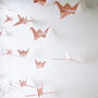 Origami Bird Cranes Hanging Paper Backdrop One String, thumbnail 1 of 9